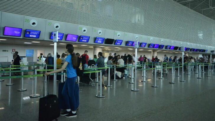 Aeroporto Aluízio Alves, em São Gonçalo do Amarante - Foto: José Aldenir - Agora RN