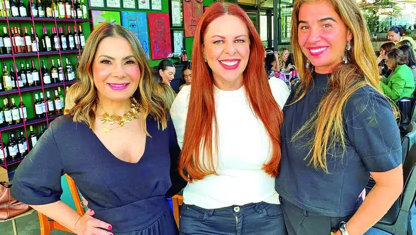 O trio Ellas em Movimento, Débora Castro, Suzy Noronha e Rafa Rosito / Foto: divulgação