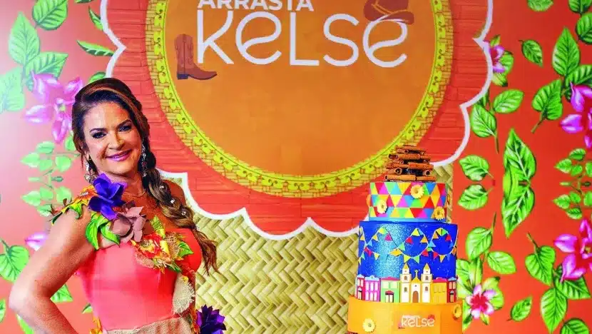 A festa junina de aniversário de Kelse Brena