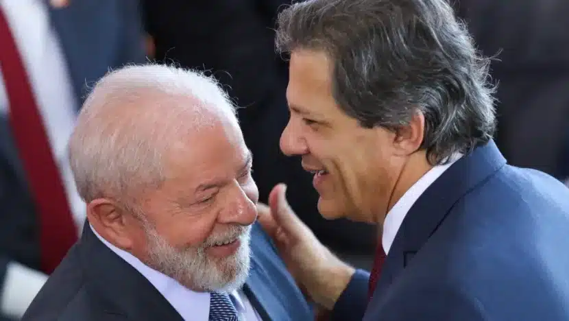 Presidente Lula e o ministro da Fazenda, FeRio Grande do Norteando Haddad / Foto: Fabio Rodrigues-Pozzebom - Agência Brasil