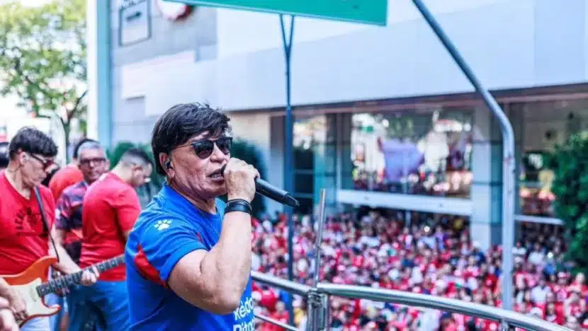 América contratou a banda Grafith para celebrar os 109 anos do clube / Foto: Gabriel Leite