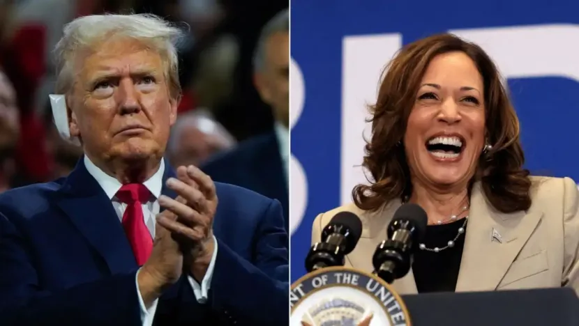 Donald Trump e Kamala Harris / Foto: REUTERS
