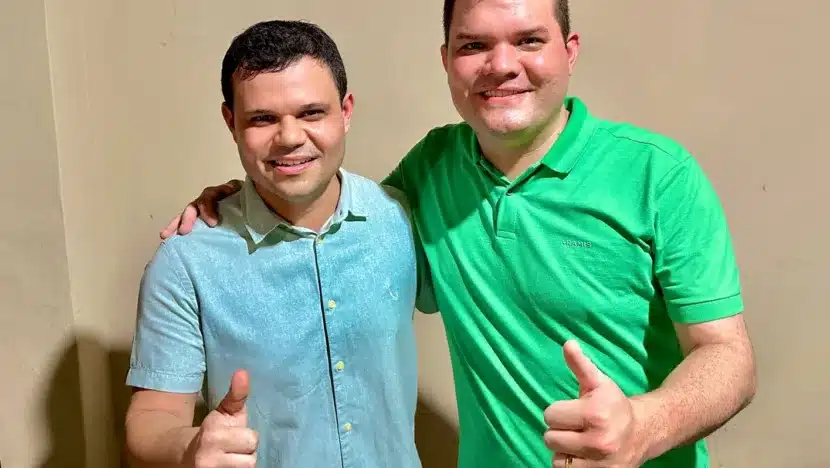 Tony FeRio Grande do Norteandes e Lawrence Amorim estão juntos na disputa da Prefeitura de Mossoró em 2024 foto Cedida