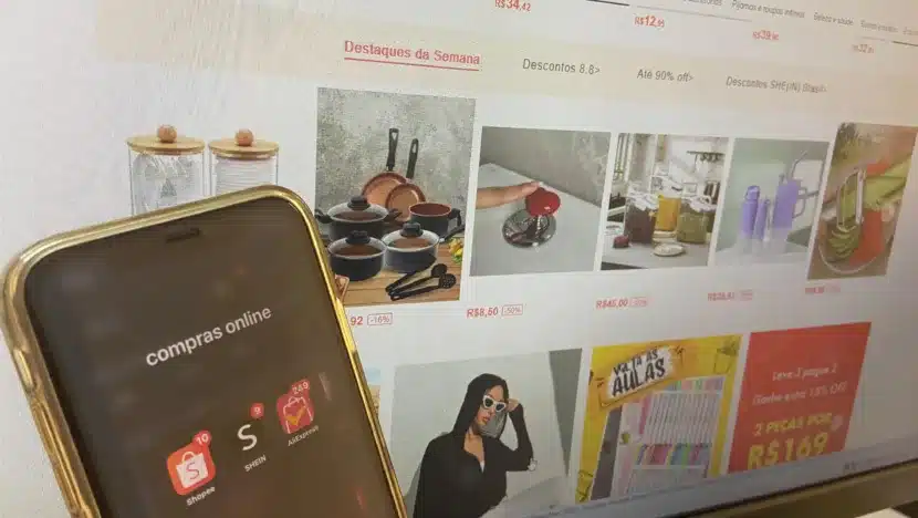 Compras inteRio Grande do Norteacionais terão imposto de importação de pelo menos 20% a partir do próximo mês, com a chamada "Taxa das Blusinhas". Foto: Belita Lira