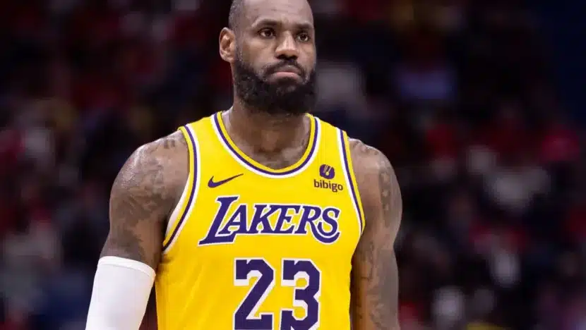 Jogador LeBron James, do Los Angeles Lakers / Foto: Stephen Lew/USA TODAY Sports