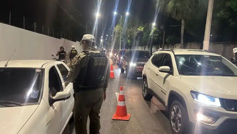 Lei Seca: 25 condutores são autuados por alcoolemia em Mossoró