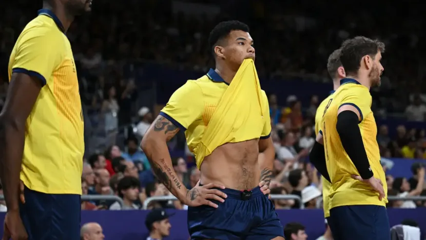 Brasil cai diante dos eua nas quartas e se despede dos jogos de paris | notícias do rio grande do norte Brasil caiu diante dos EUA nas quartas de final em Paris / Foto: Reuters - Annegret Hilse