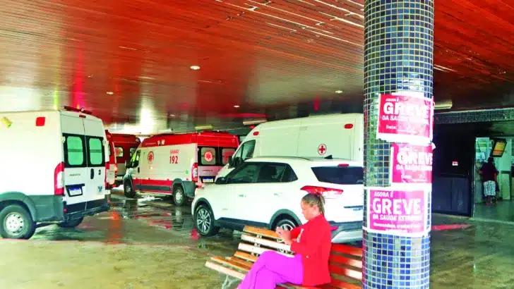 Inspeção identificou falta de itens essenciais no Hospital Walfredo Gurgel; valor será revertido para compra de produtos / Foto: José Aldenir - Agora RN