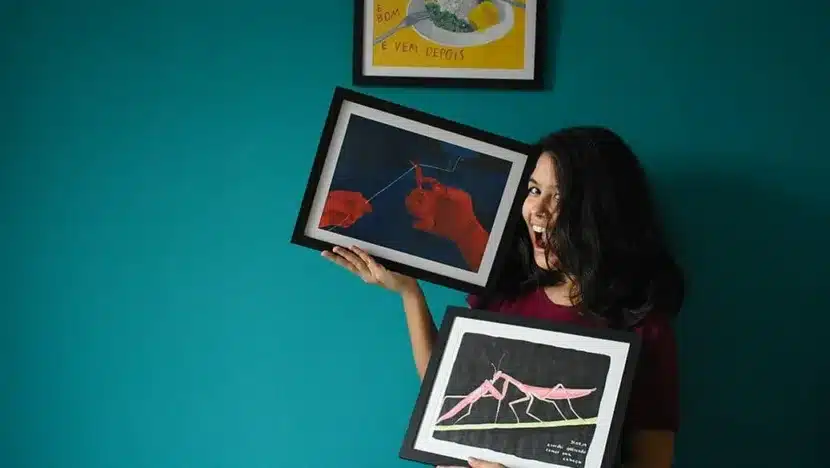 Exposições retratam o cotidiano da artista, explorando vivências pela cidade de Natal / Foto: divulgação