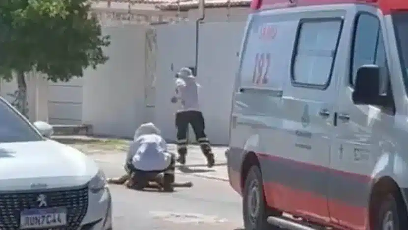 Homem é atacado por abelhas e é socorrido pelo Samu em Mossoró