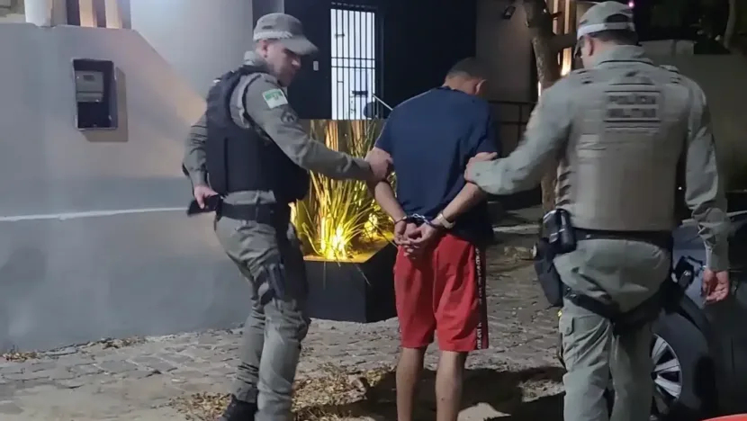 Homem foi preso em Antônio Martins-RN / Foto: Cedida