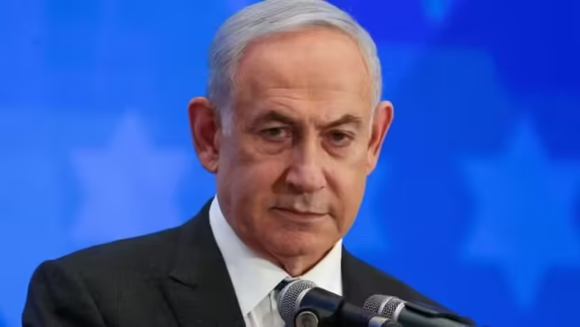 O primeiro-ministro de Israel, Benjamin Netanyahu, em foto de 18 de fevereiro de 2024. — Foto: Reuters