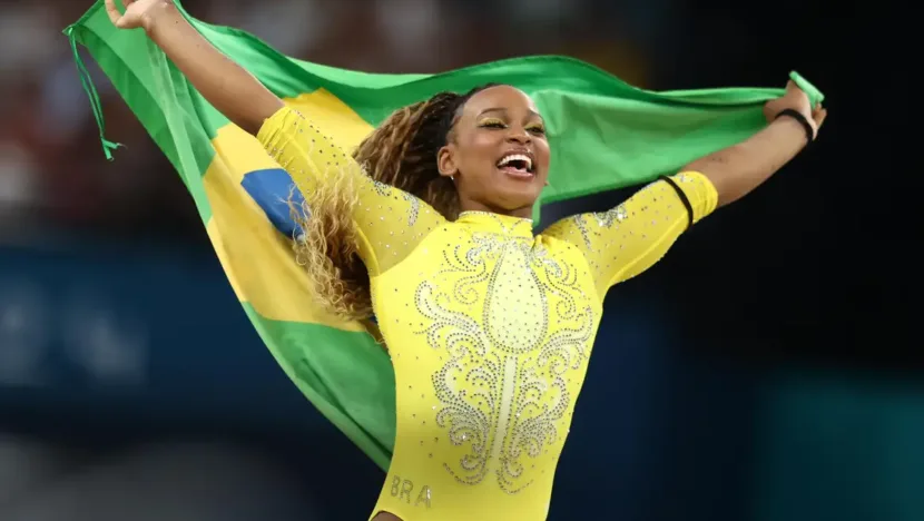 Rebeca Andrade / Foto: COB