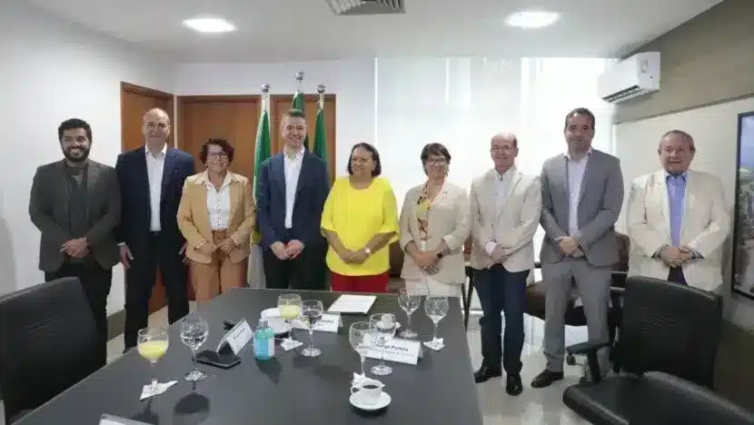 GoveRio Grande do Norteo do RN em reunião com empresários que administram o Aeroporto Aluízio Alves / Foto: reprodução