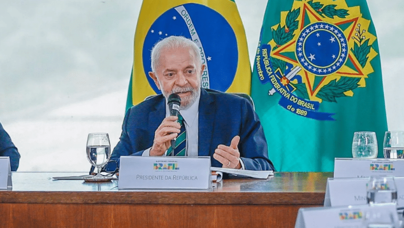 Sem citar nomes, o presidente cogitou a possibilidade de os incêndios serem "políticos" / Foto: Ricardo Stuckert/PR