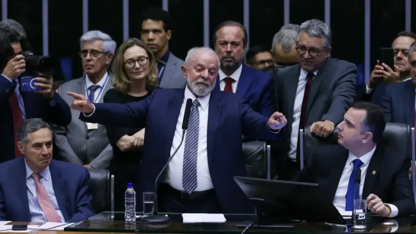 Presidente Lula no Congresso Nacional / Foto: Lula Marques/ Agência Brasil