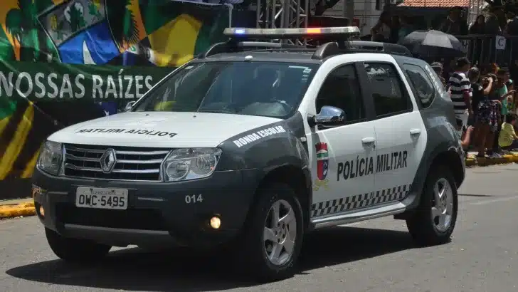 Policia Militar RN viatura - José Aldenir / AGORA RN