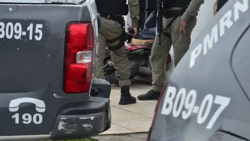 Imagem ilustrativa da ocorrência da PMRN / Foto: José Aldenir - Agora RN