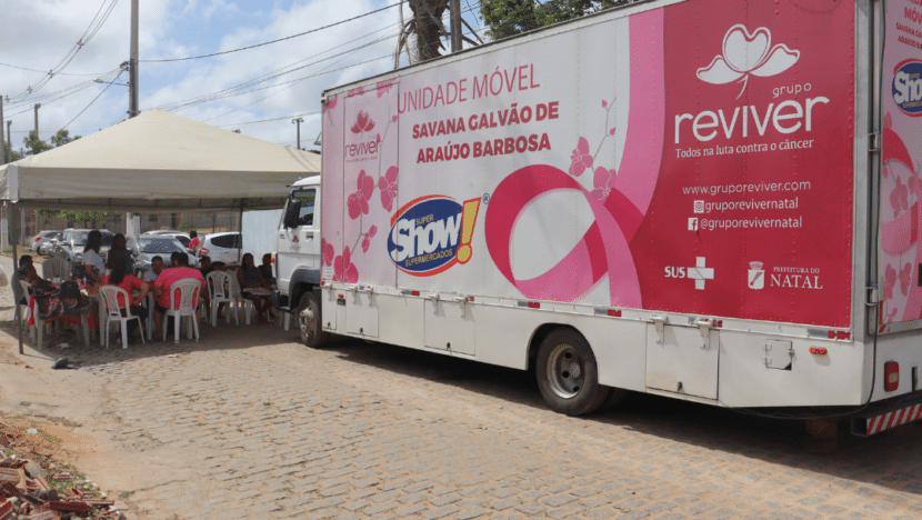 Serviço itinerante de mamografia chega ao bairro Bom Pastor