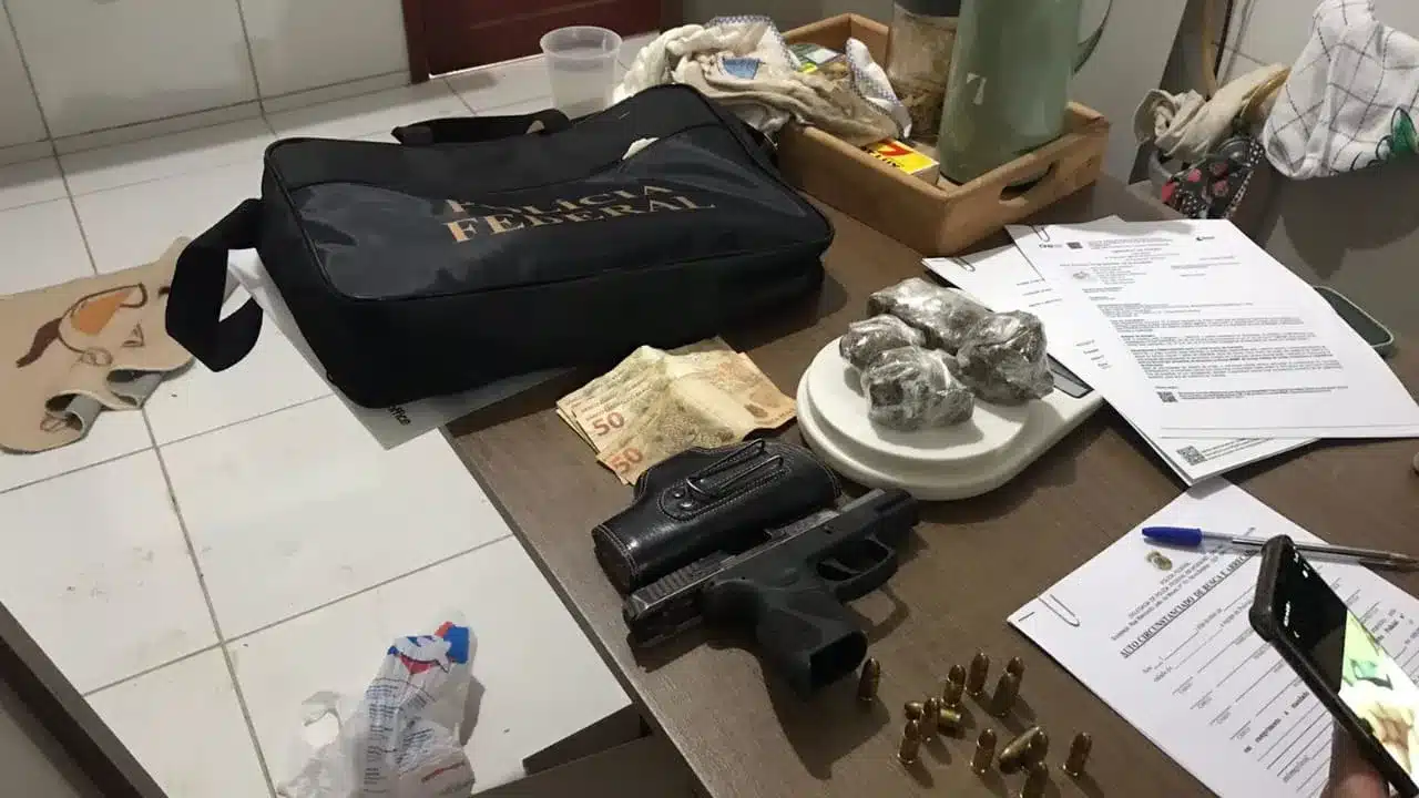 Operação prende 4 suspeitos ligados à facção criminosa e líderes de tráfico em Mossoró. Foto: Divulgação/PF