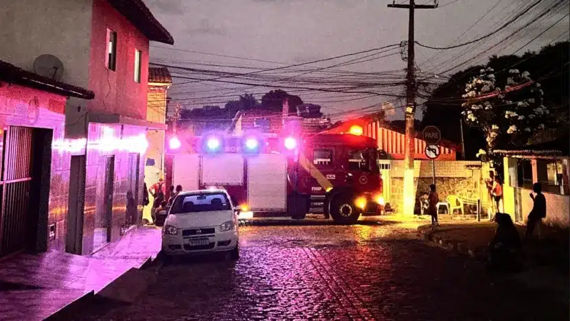 Caso aconteceu na tarde desta terça-feira no bairro de Ponta Negra / Foto: Divulgação CBM