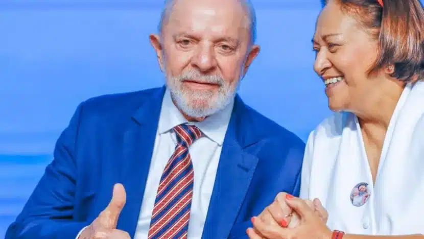 Lula ao lado da goveRio Grande do Norteadora Fátima Bezerra / Foto: Ricardo Stuckert - PR