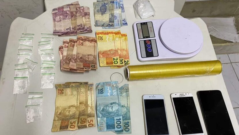 Polícia Civil prende suspeito em flagrante por tráfico de drogas em Serra Negra do Norte