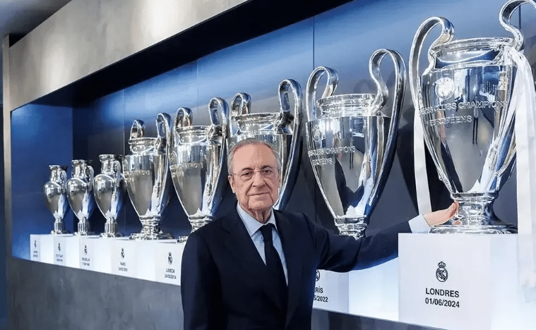 Presidente do real madrid critica votação da bola de ouro | notícias do rio grande do norte Florentino Pérez, presidente do Real Madird, fala sobre votação da Bola de Ouro / Foto: Divulgação/Real Madrid