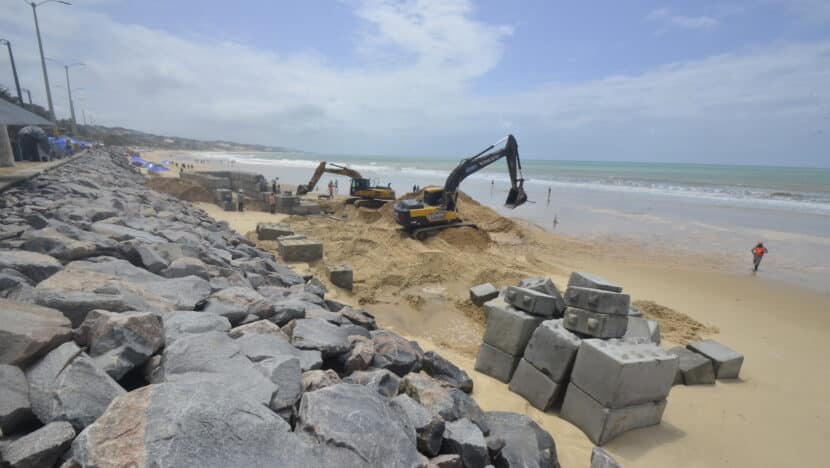 Obras da Engorda da Praia de Ponta Negra (3)