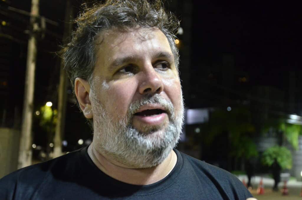 Thiago Mesquita fala sobre engorda de Ponta Negra. Foto: José Aldenir / Agora RN
