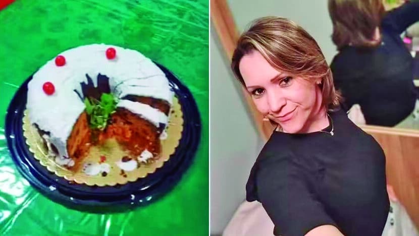 Presa no fim de semana, Deise Moura dos Anjos é nora da mulher que preparou o bolo; motivo seria desavença antiga - Foto: reprodução