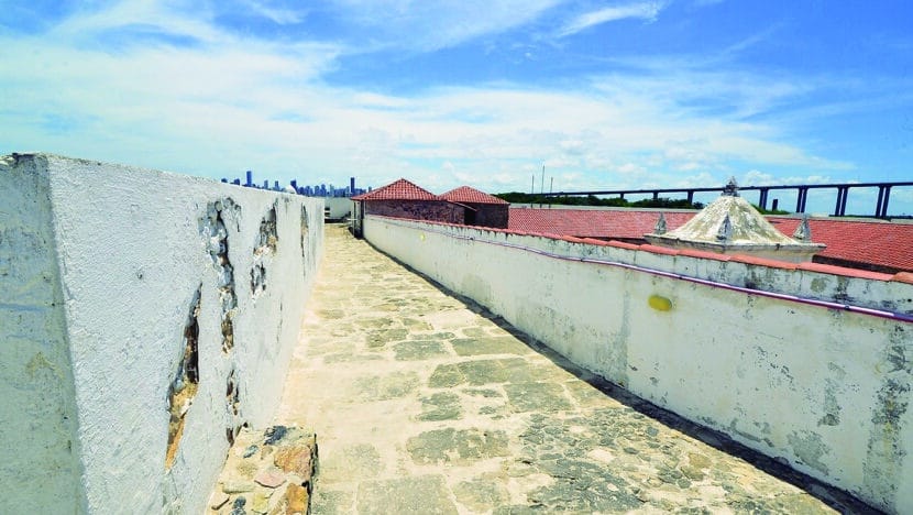 Forte dos Reis Magos sofre com falta de manutenção e estrutura precária / Foto: José Aldenir - Agora RN