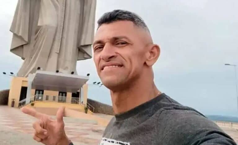 PM reformado Wendel Lagartixa está preso na Bahia desde maio de 2024, quando estava a caminho do RS / Foto: Reprodução