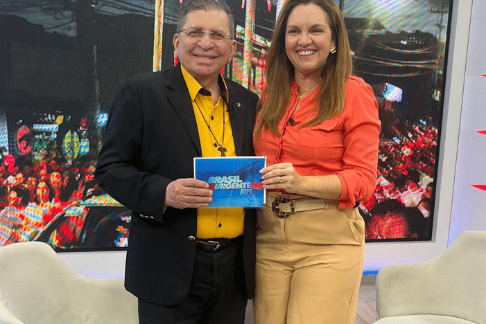 Luiz Almir ao lado de Jódia Melo da STTU / Foto: Reprodução