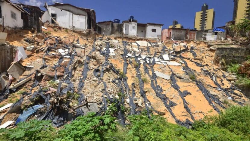 muro de contenção