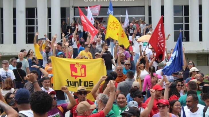 Atual greve dos professores é a maior desde que Fátima assumiu o Governo do Estado