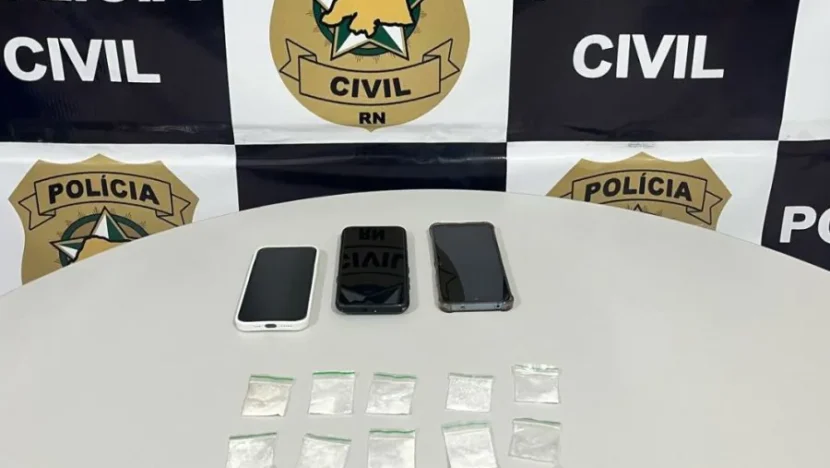 Operação da polícia civil combate tráfico de drogas em festas clandestinas em ceará-mirim | notícias do rio grande do norte Drogas apreendidas 900x615
