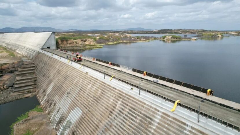 Barragem de Oiticica. Foto: Reprodução/Instagram.
