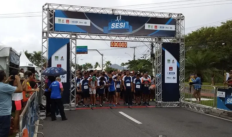 SESI abre inscrições para primeira Corrida Nacional no RN. Foto: Divulgação.