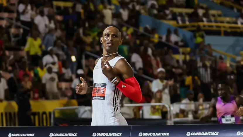 Alison dos Santos disputa prova dos 400 metros com barreiras
