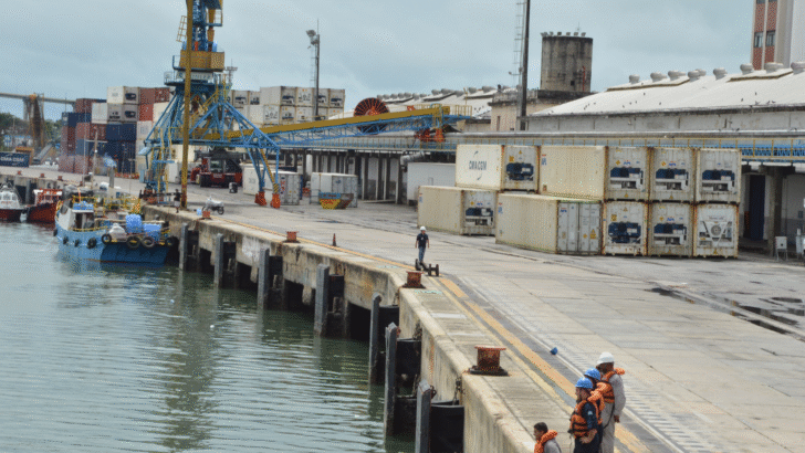 Instalações do Porto de Natal