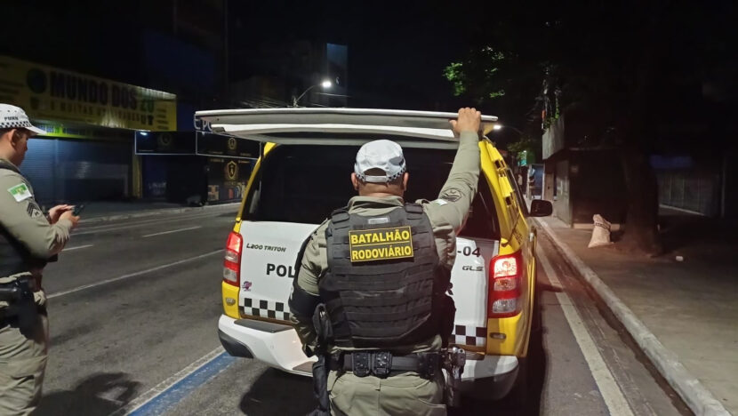 Quatro foragidos da Justiça são presos pelo CPRE em Natal - Foto: PMRN