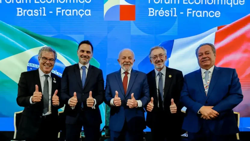 Empres&aacute;rios franceses prometem a Lula investir R$ 100 bi no Brasil - Foto: Ricardo Stuckert / PR