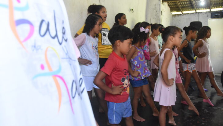 Balé da Ralé: projeto social leva arte, esporte e educação para mais de 120 crianças e famílias em comunidade da Zona Oeste de Natal - Foto: José Aldenir/Agora RN
