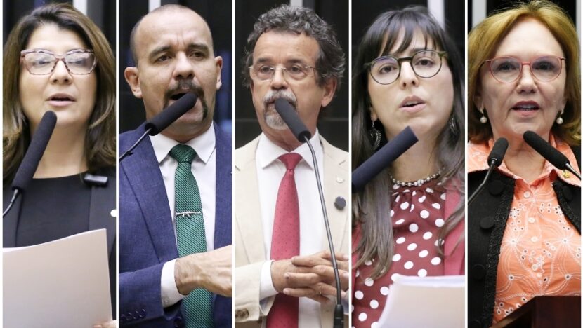 Do RN, só 4 deputados e 1 senadora votaram contra aumento no número de deputados - Foto: Agência Câmara e Agência Senado