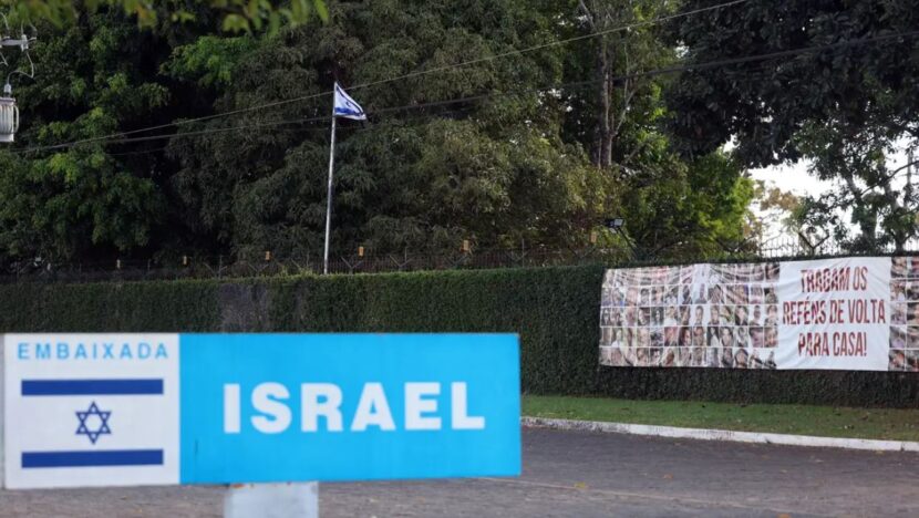 Embaixada de Israel em Brasília - Foto: José Cruz / Agência Brasil