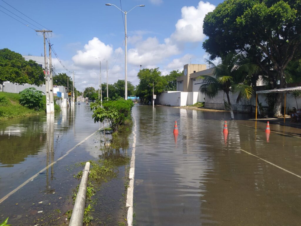 lagoa de captação
