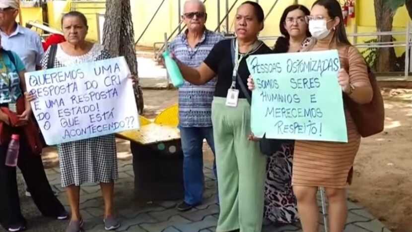 Sem receber bolsas de colostomia, pacientes no rn recorrem a sacolas de supermercado | notícias do rio grande do norte protesto