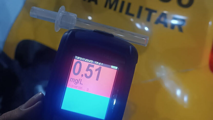 Dois motoristas são presos por embriaguez ao volante no RN; ambos estavam sem habilitação - Foto: PMRN