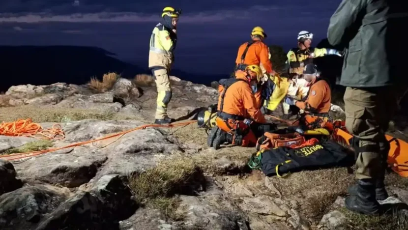 Criança que caiu em cânion no Rio Grande do Sul é encontrada morta - foto: CRBM/Divulgação